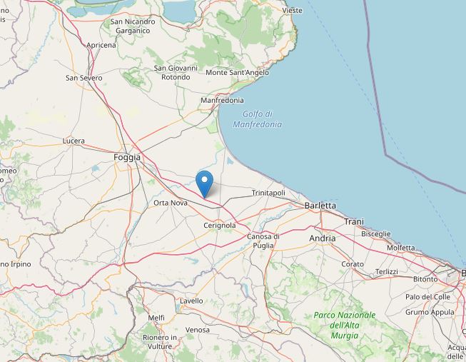 terremoto foggia puglia