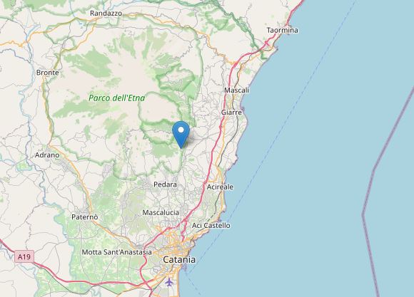 terremoto sicilia oggi catania