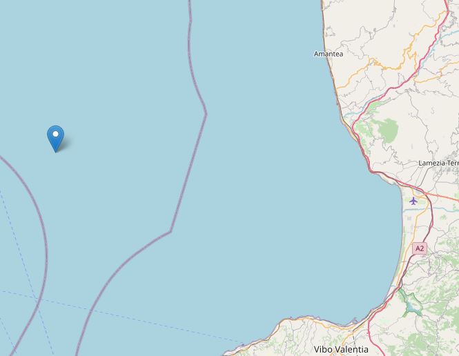 terremoto tirreno oggi calabria sicilia