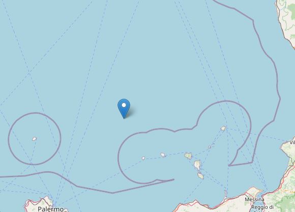 terremoto tirreno oggi