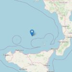 Scossa di terremoto M 3.5 nel Tirreno meridionale, al largo delle Isole Eolie [DATI e MAPPE]