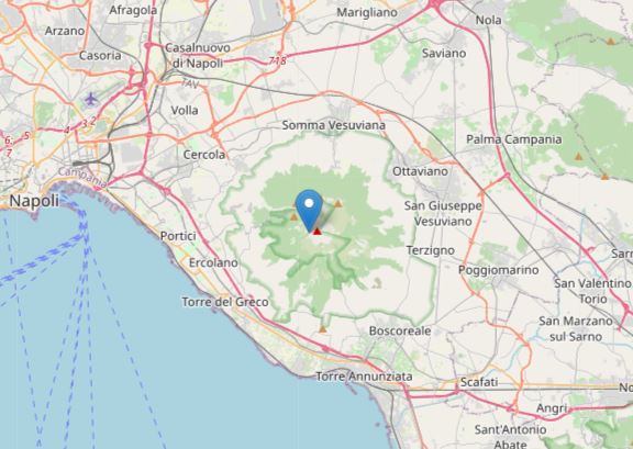 terremoto vesuvio