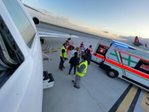 trasporto aeronautica militare alghero genova