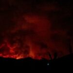 Congo, esplode il vulcano Nyiragongo: migliaia in fuga. L’eruzione del 1977 causò 600 morti [FOTO & VIDEO]