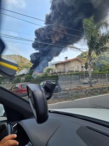 Incendio Motta camastra 