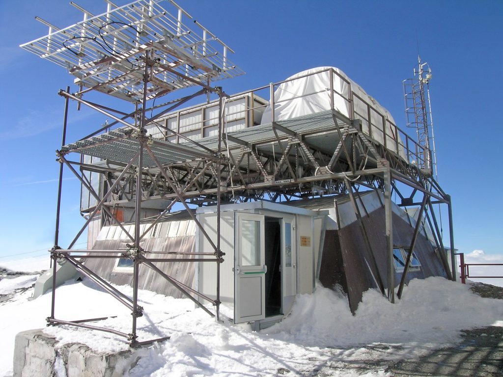 Il laboratorio del Plateau Rosa (detto anche Testa Grigia)