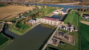 Polo Pilastresi-drone Consorzio bonifica Burana