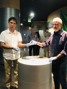 consegna meteorite Cavezzo