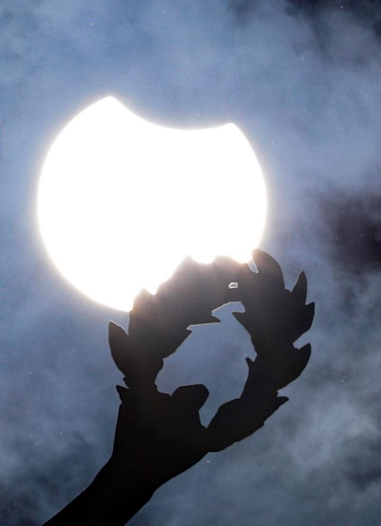 eclissi solare parziale