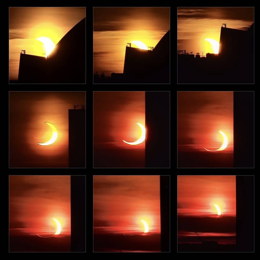 eclissi solare oggi