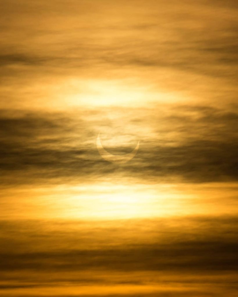 eclissi solare oggi