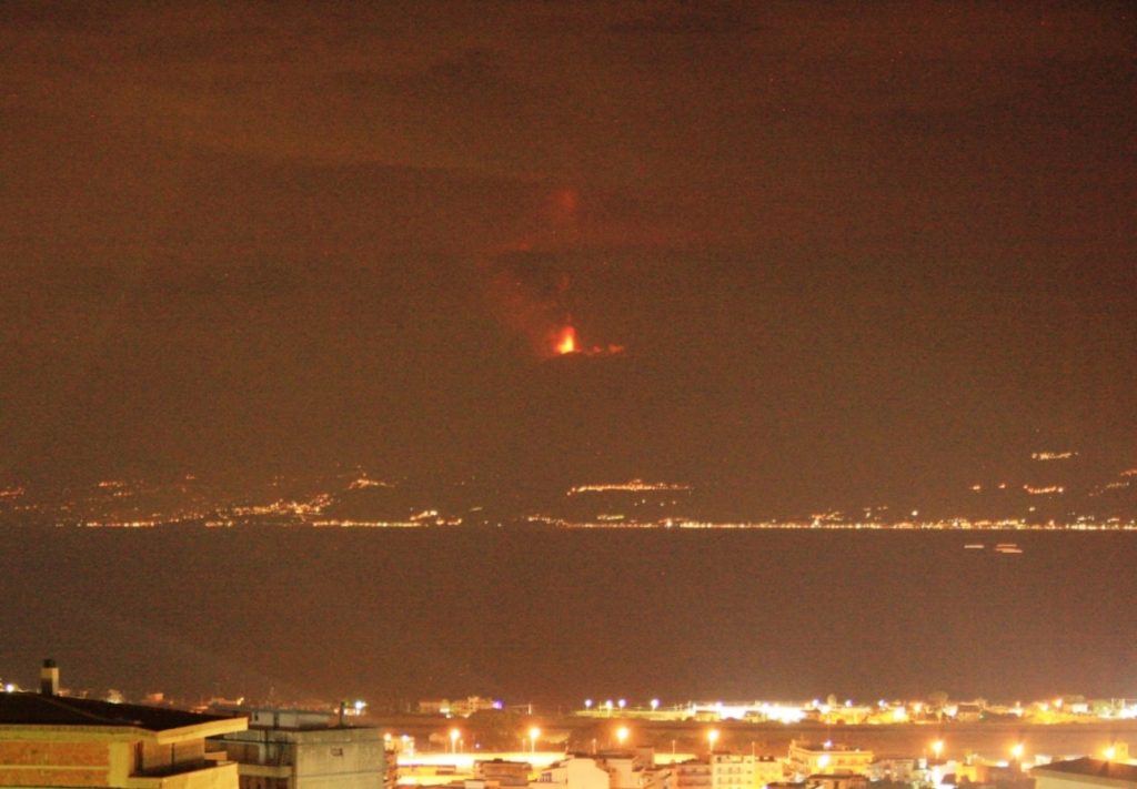 eruzione etna 12 giugno 2021