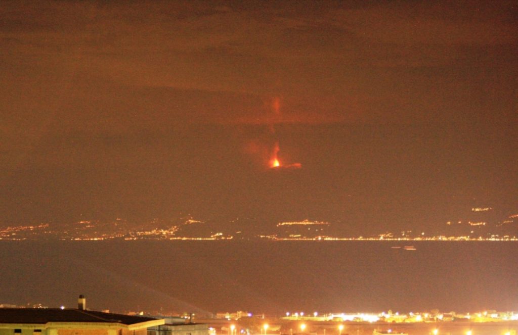 eruzione etna 12 giugno 2021