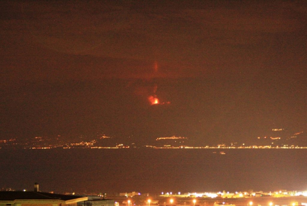 eruzione etna 12 giugno 2021