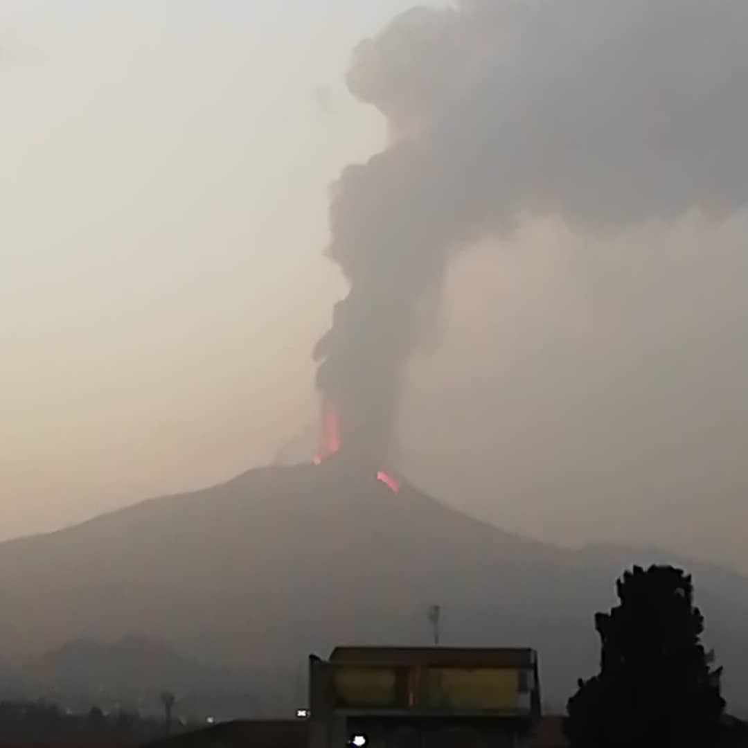 eruzione etna 23 giugno 2021