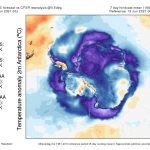 Freddo colossale in Antartide: fino a -8°C sotto la media, effetti anche sull’anomalia termica mondiale [MAPPE]