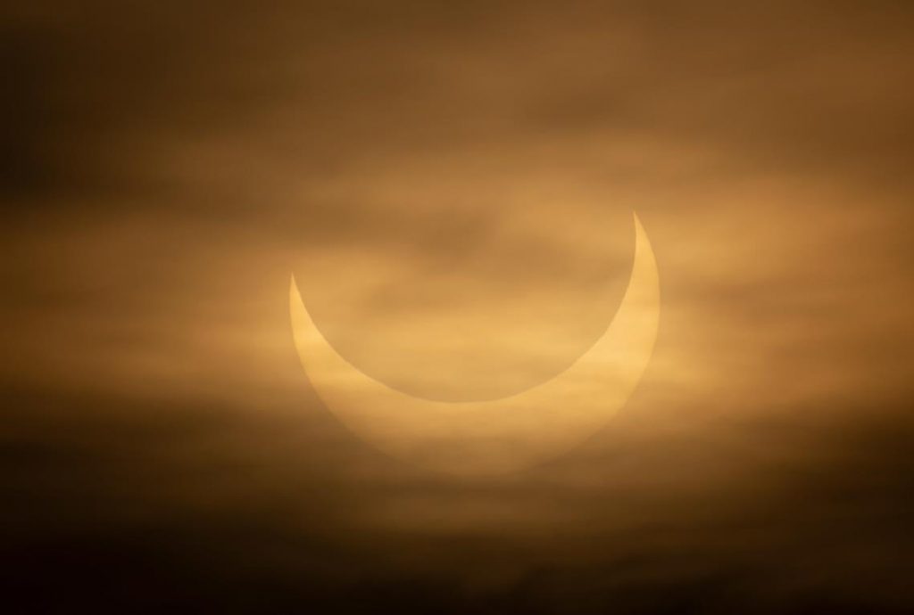 L'eclissi vista dagli USA