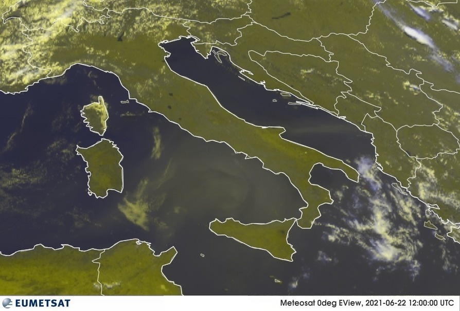 meteo italia 22 giugno 2021