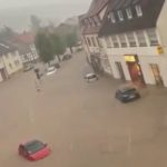 Maltempo, piogge torrenziali in Germania: inondazioni e alberi abbattuti, devastante grandinata sommerge Bösingen [FOTO e VIDEO]