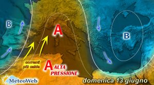 previsioni 13 giugno
