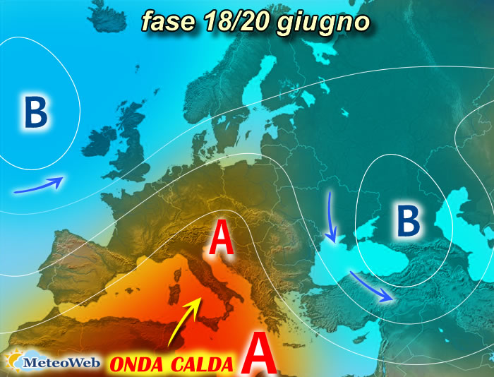 previsioni meteo 18-20 giugno