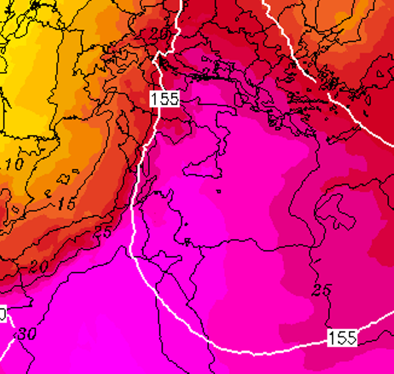 temperature italia 23 giugno ore 20