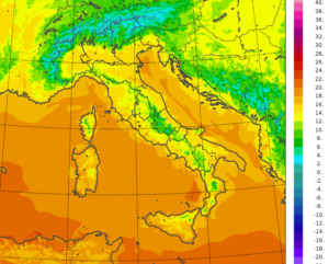 temperature minime oggi