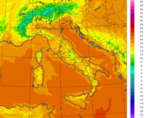 temperature minime oggi italia