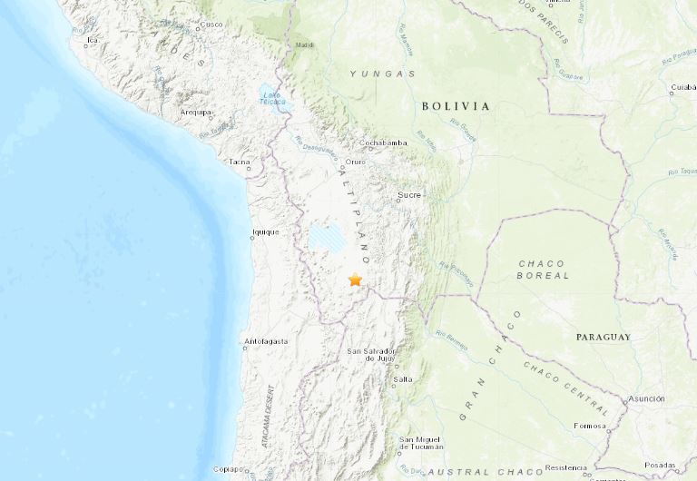 terremoto bolivia