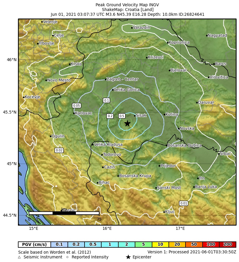 terremoto croazia