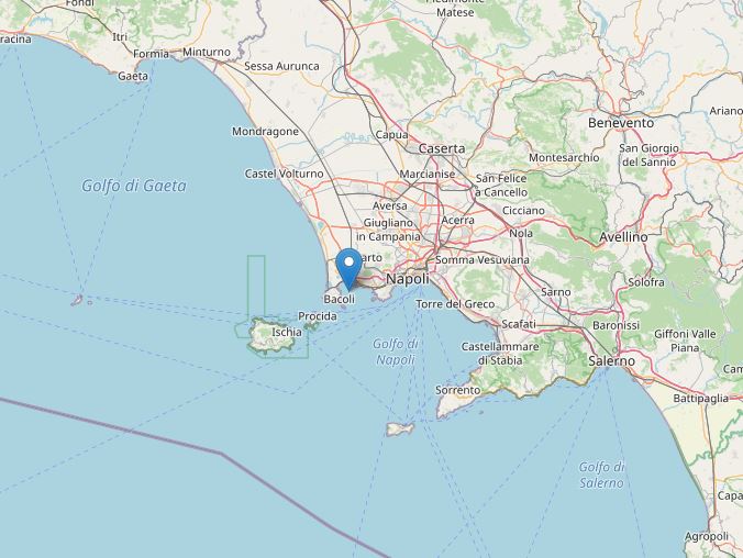 terremoto oggi pozzuoli napoli campania