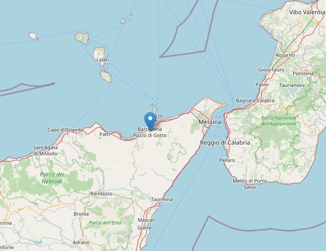 terremoto oggi sicilia barcellona pozzo di gotto