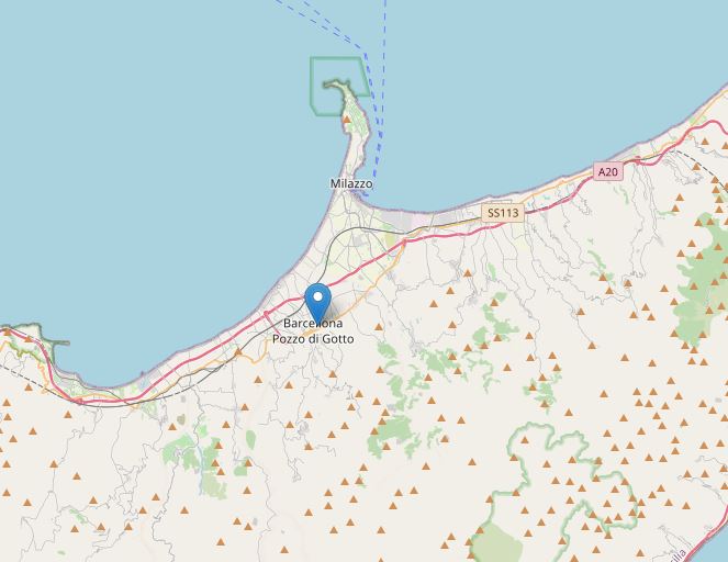 terremoto oggi sicilia barcellona pozzo di gotto