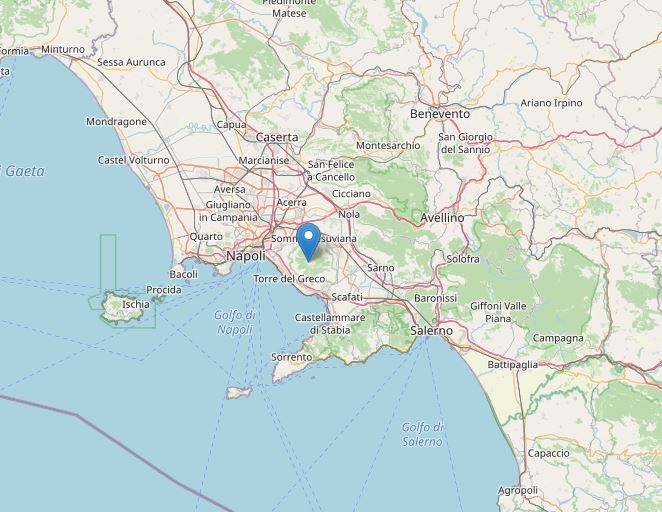 terremoto vesuvio oggi