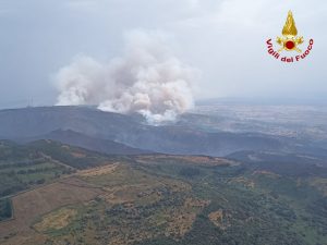 Santu Lussurgiu incendi sardegna