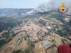 Santu Lussurgiu incendi sardegna