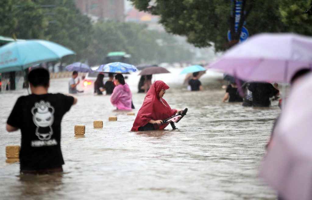 alluvione cina