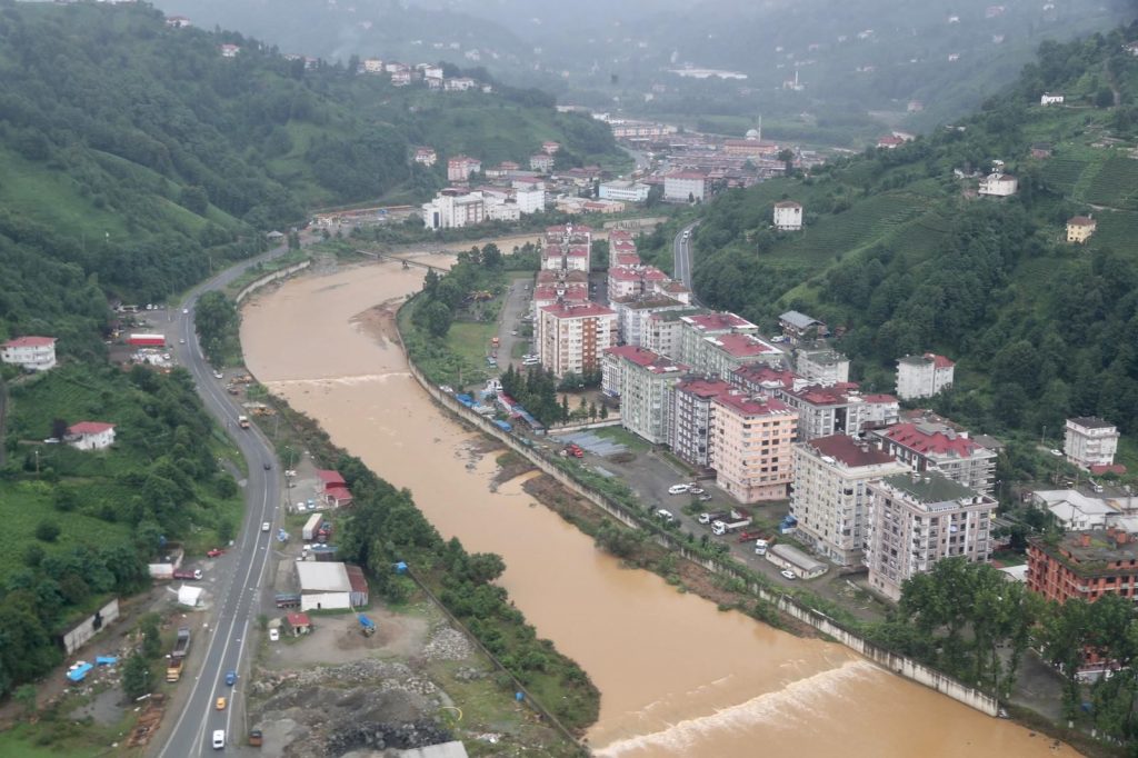 alluvione turchia mar nero