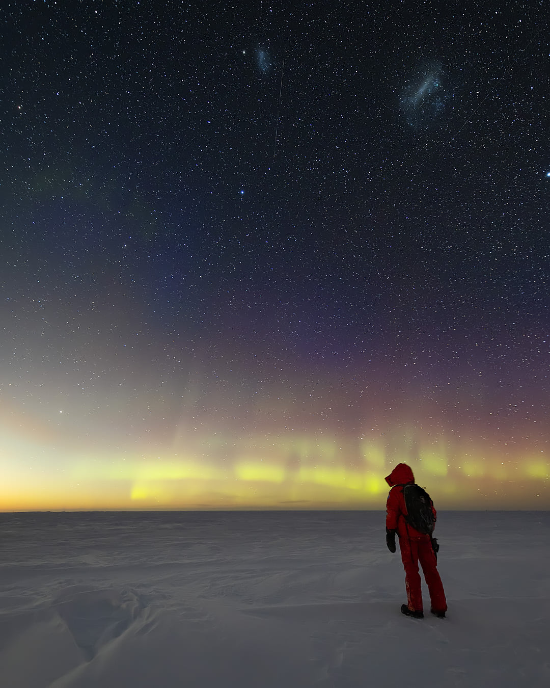 aurora boreale antartide