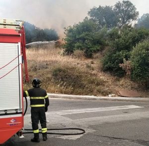 incendio nuoro biscollai