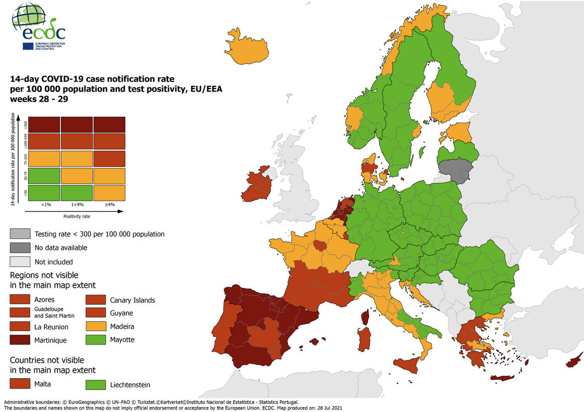 mappa ecdc