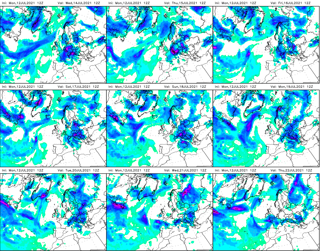 previsioni meteo europa luglio 2021