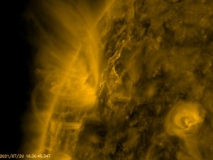 sole tempesta geomagnetica in arrivo 23 luglio