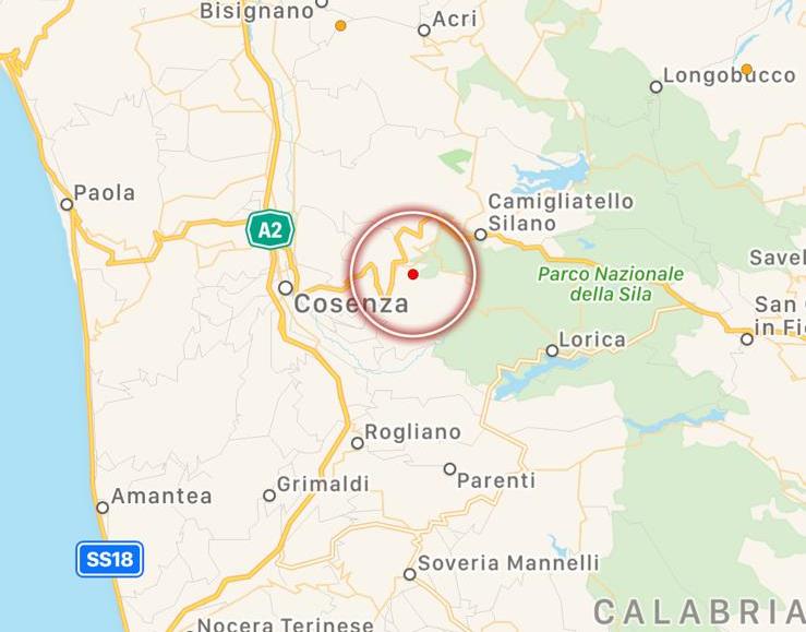 terremoto cosenza
