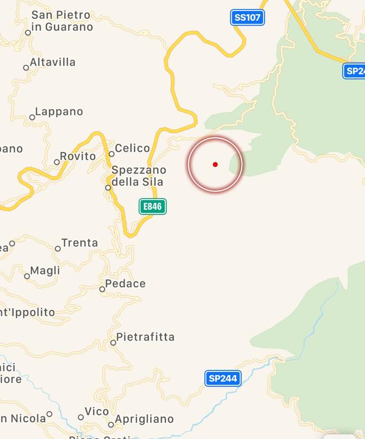 terremoto cosenza