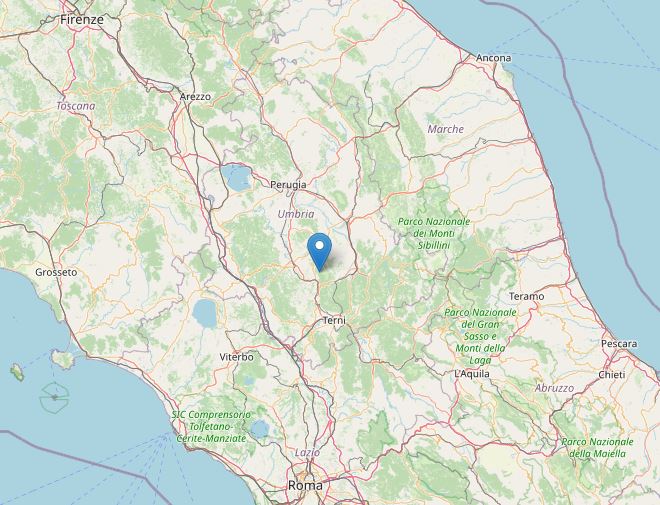 terremoto umbria perugia massa martana