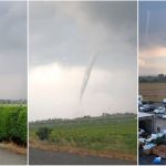 Maltempo, inizia un pomeriggio terribile al Nord: tornado a Cavallermaggiore, temporali come bombe in Piemonte – LIVE
