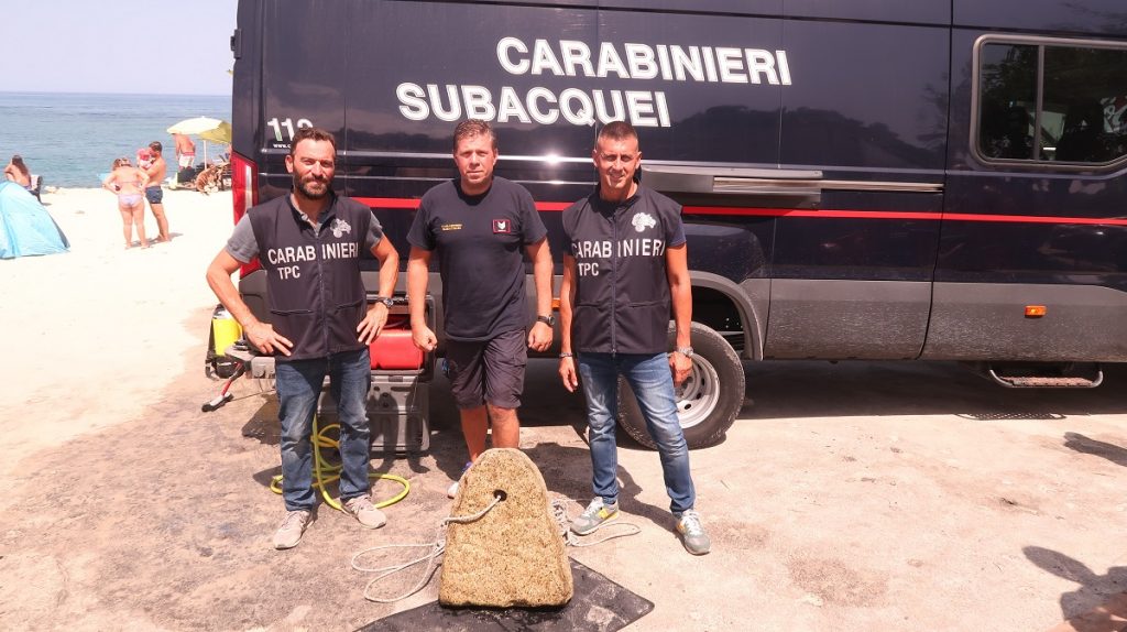 Calabria ritrovamento manufatto
