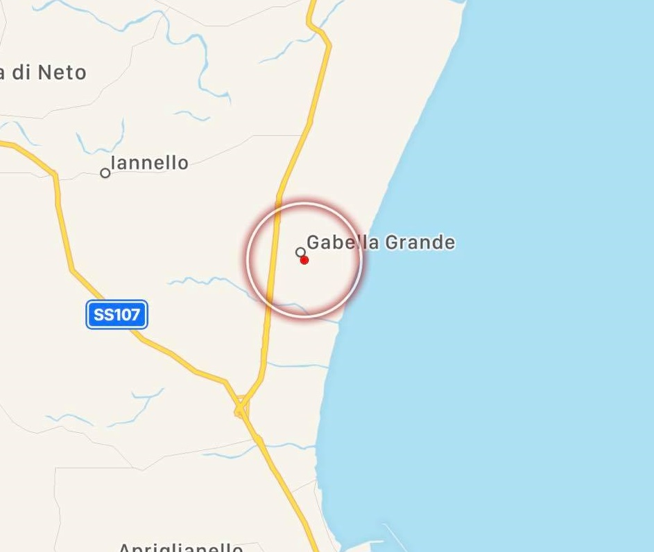 Terremoto Calabria Crotone oggi