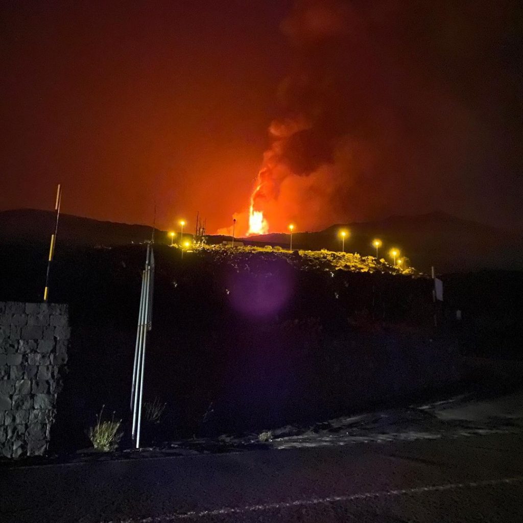 eruzione etna 31 luglio